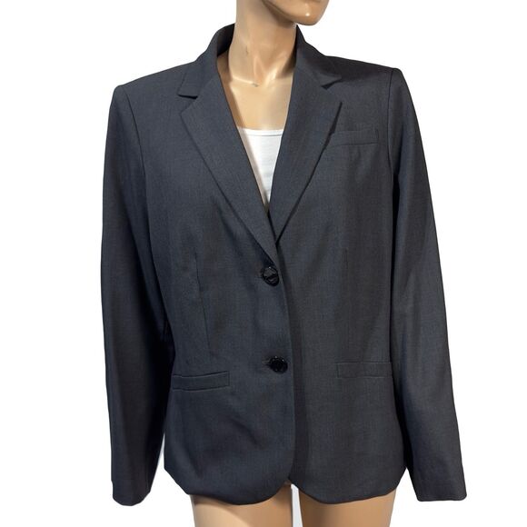 Calvin Klein Jackets & Blazers - Calvin Klein Women’s Blazer Size 16W Gray Charcoal Office Career Jacket NEW